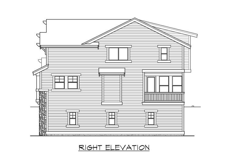 Northwest House Plan #341-00161 Elevation Photo