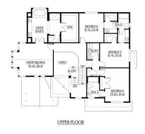 Floorplan 3 for House Plan #341-00161