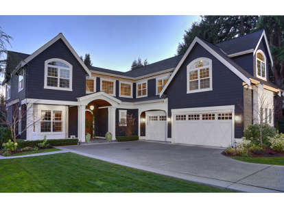 Northwest House Plan #341-00162 Elevation Photo