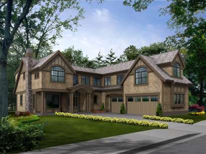 Northwest House Plan #341-00162 Elevation Photo