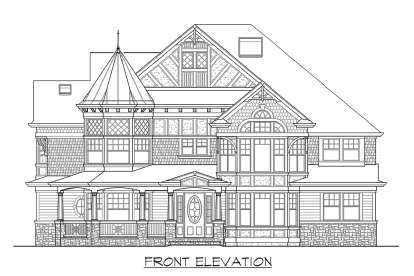 Victorian House Plan #341-00163 Additional Photo