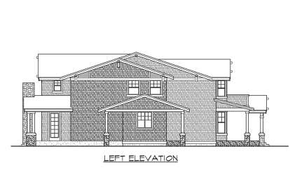 Mountain House Plan #341-00165 Elevation Photo