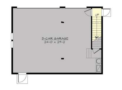 Garage for House Plan #341-00165