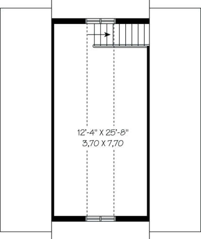 Bonus Room for House Plan #034-00168