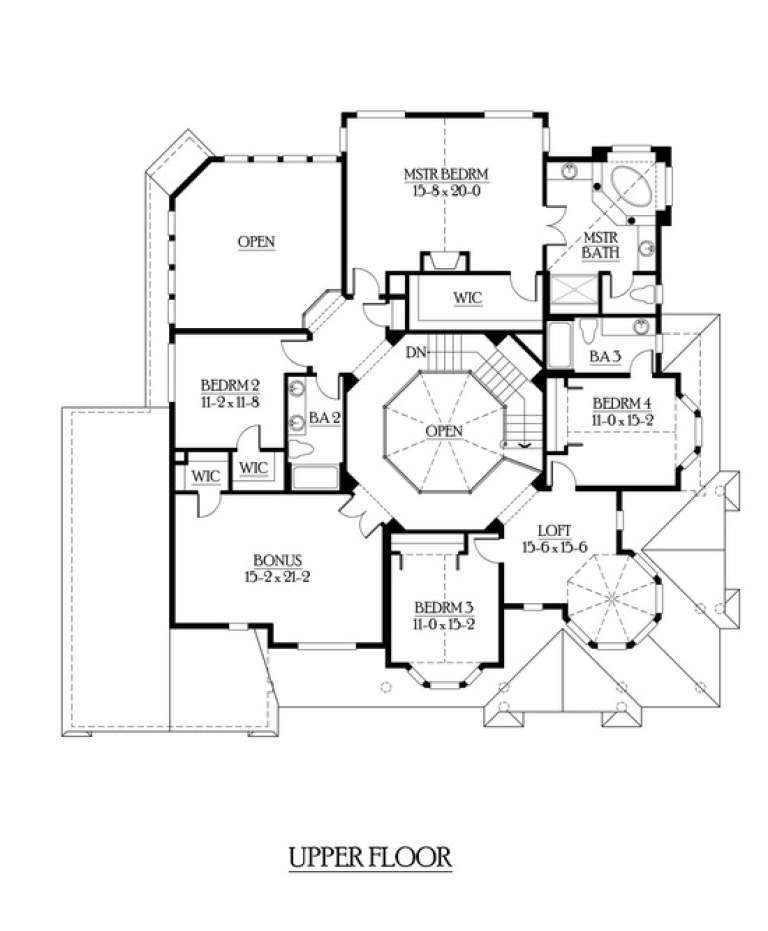 House Plan House Plan #6040 Drawing 2