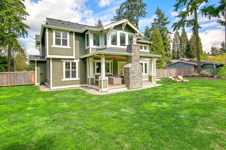 Craftsman House Plan #341-00169 Elevation Photo
