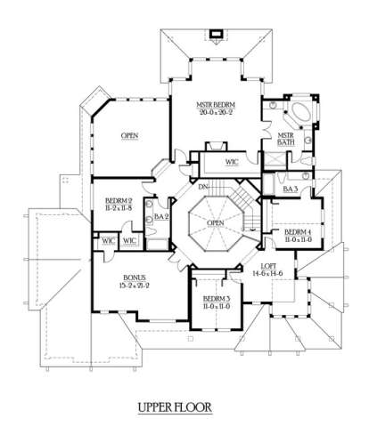 Floorplan 2 for House Plan #341-00169