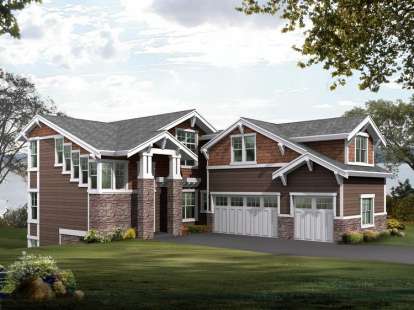 House Plan House Plan #6046 Front Elevation
