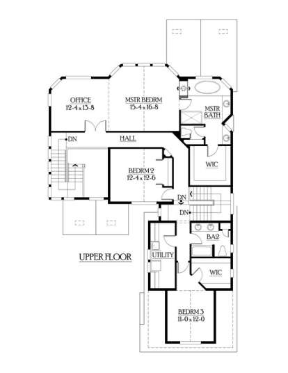 House Plan House Plan #6046 Drawing 2