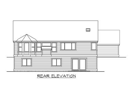 Northwest House Plan #341-00178 Elevation Photo