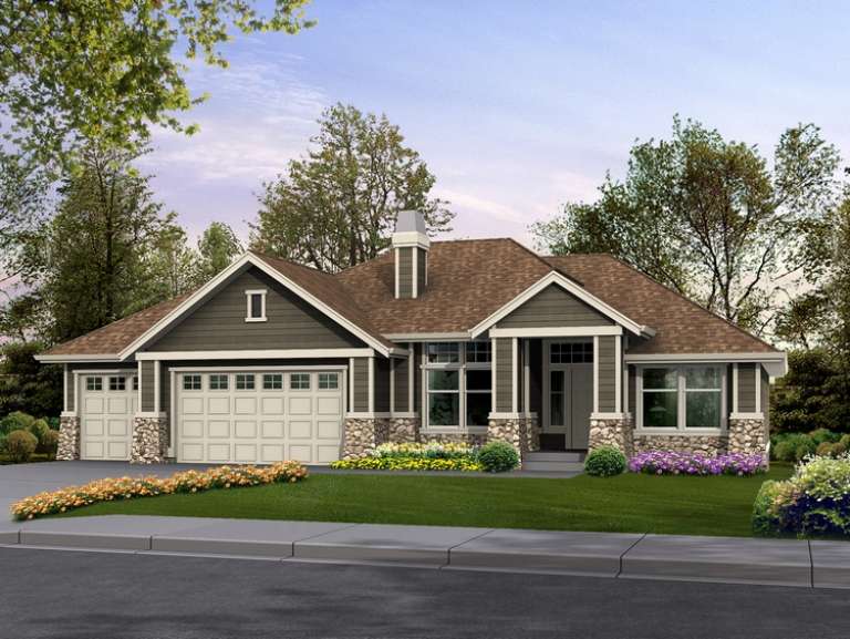 House Plan House Plan #6053 Front Elevation