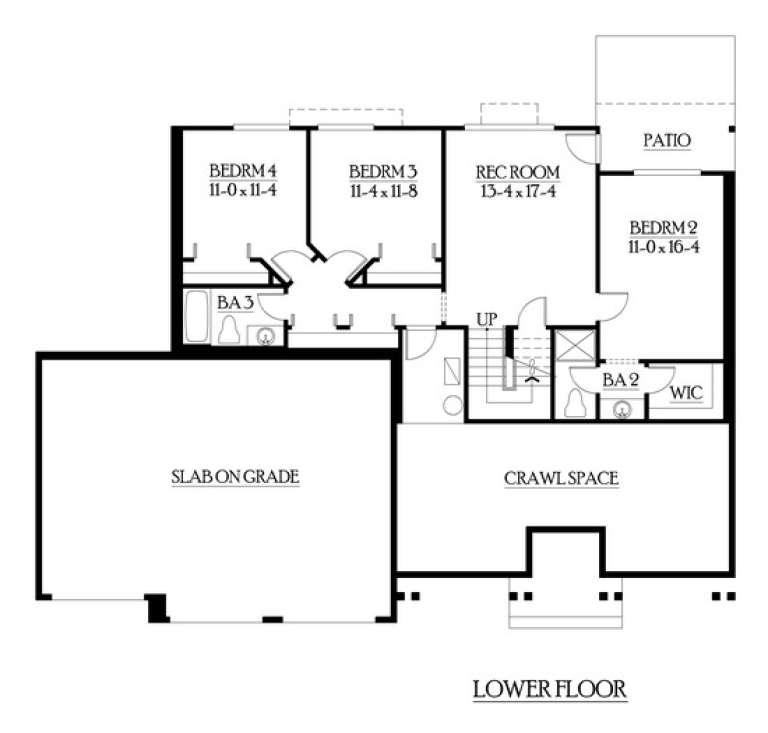 House Plan House Plan #6054 Drawing 1