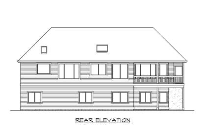 Mountain House Plan #341-00181 Elevation Photo