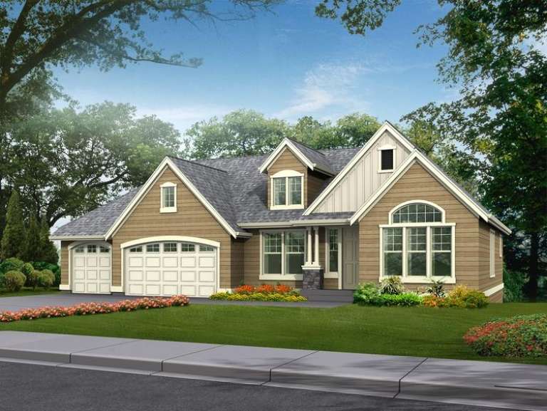 House Plan House Plan #6055 Front Elevation