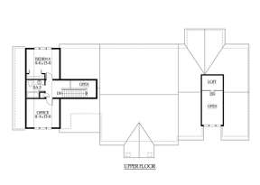Floorplan 2 for House Plan #341-00183