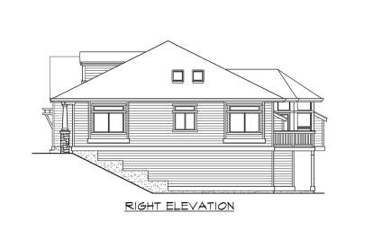 Craftsman House Plan #341-00184 Elevation Photo