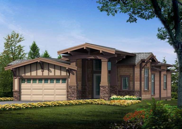 House Plan House Plan #6059 Front Elevation