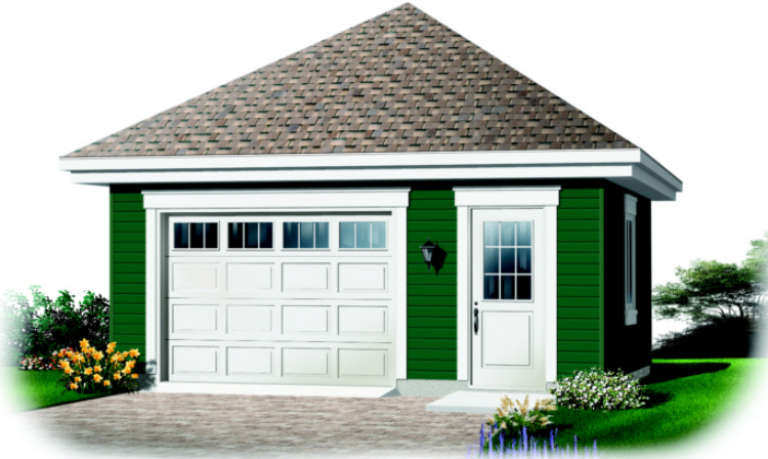 House Plan House Plan #606 Front Elevation