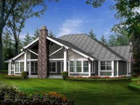 Craftsman House Plan #341-00188 Elevation Photo