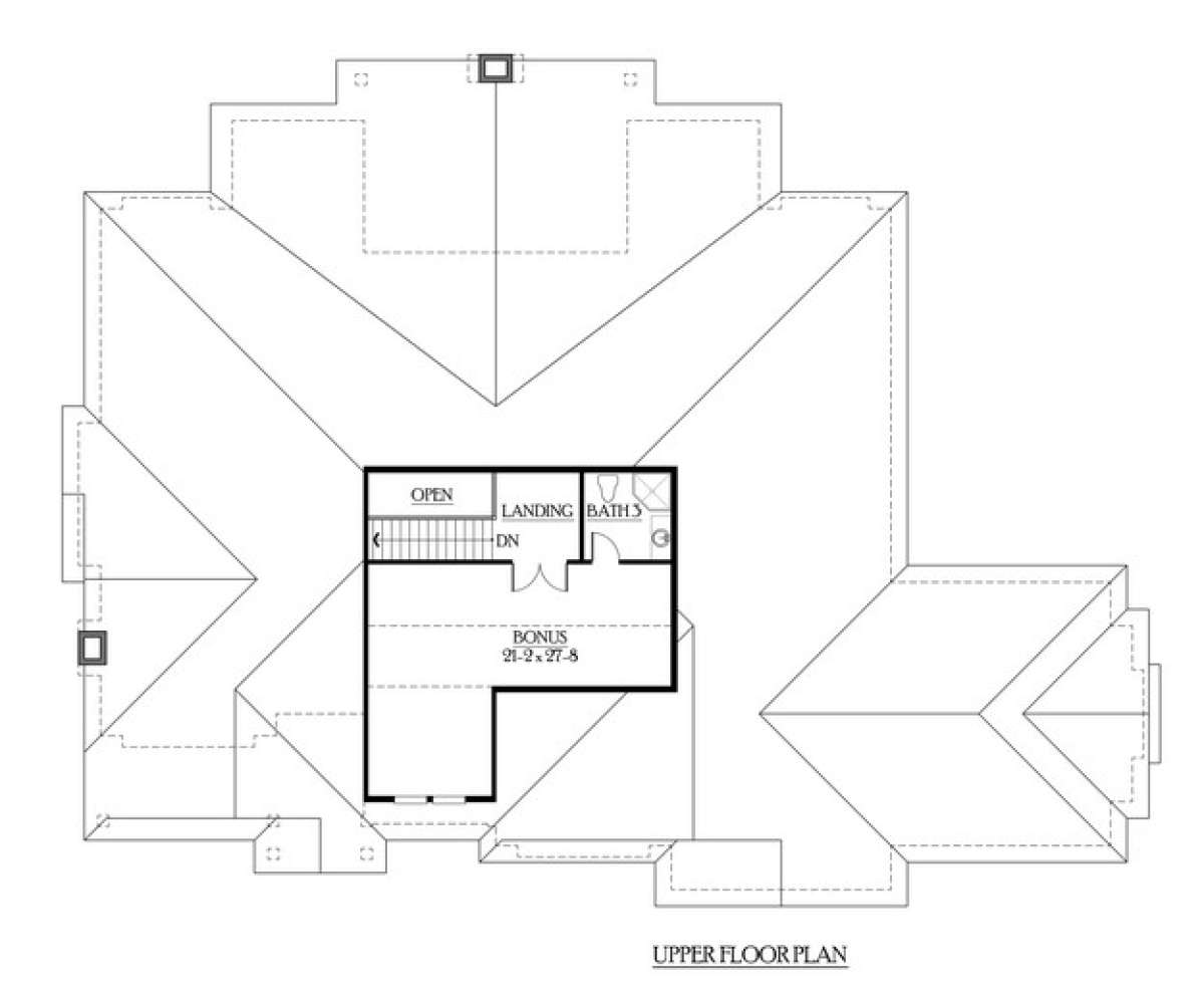 Floorplan 2 for House Plan #341-00188