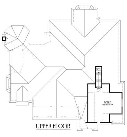 Floorplan 2 for House Plan #341-00189
