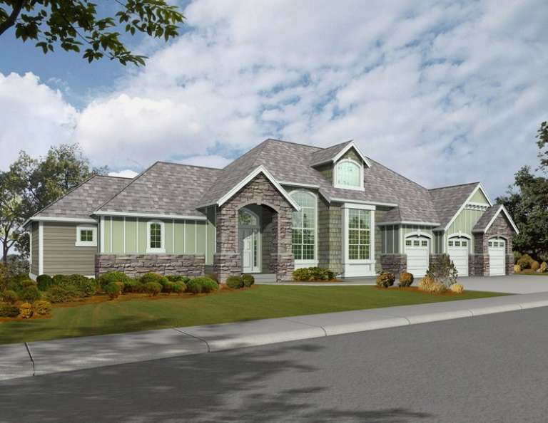 House Plan House Plan #6064 Front Elevation