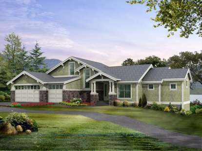 4 Bed, 4 Bath, 5367 Square Foot House Plan - #341-00191