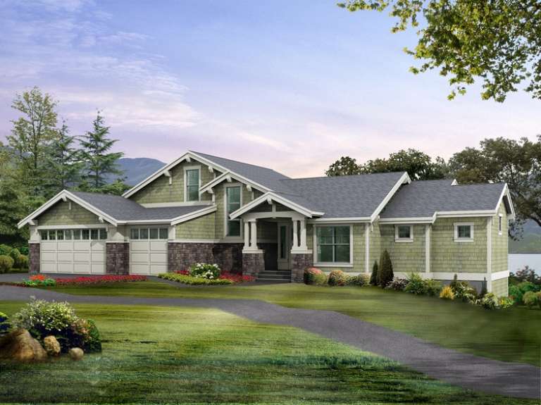 House Plan House Plan #6065 Front Elevation