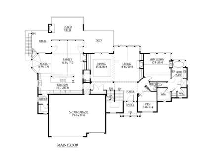 Floorplan 2 for House Plan #341-00191