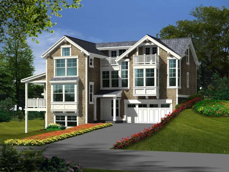 House Plan House Plan #6066 Front Elevation