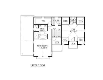 Floorplan 3 for House Plan #341-00192