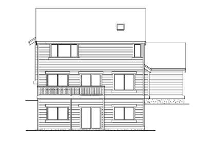 Mountain House Plan #341-00193 Elevation Photo