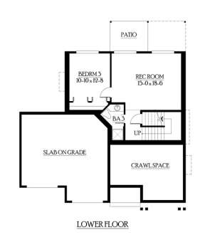 Floorplan 1 for House Plan #341-00193