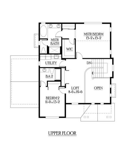 Floorplan 3 for House Plan #341-00193