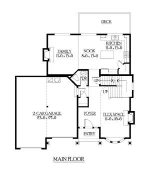 Floorplan 2 for House Plan #341-00194