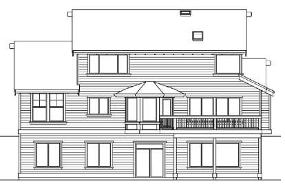 Craftsman House Plan #341-00197 Elevation Photo