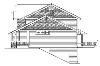 Craftsman House Plan #341-00197 Elevation Photo