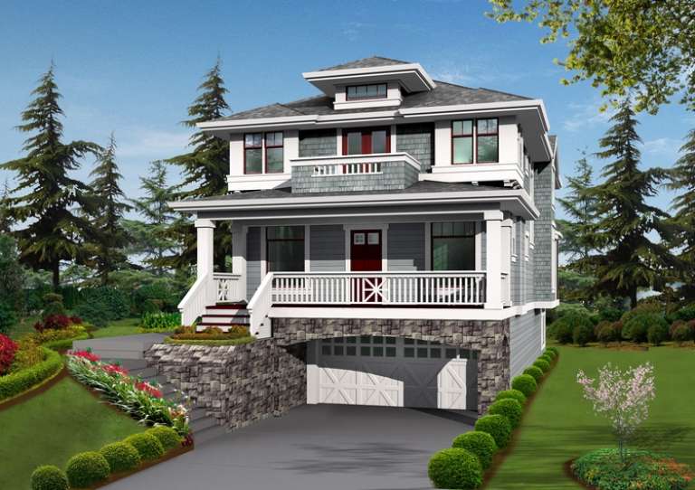 House Plan House Plan #6074 Front Elevation