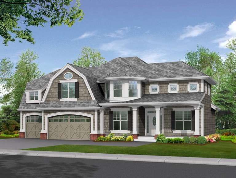 House Plan House Plan #6078 Front Elevation
