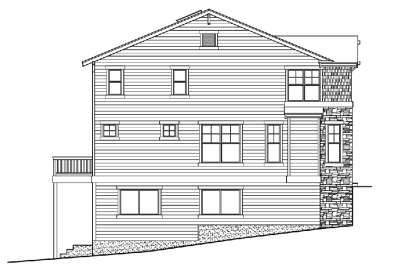 Craftsman House Plan #341-00205 Elevation Photo