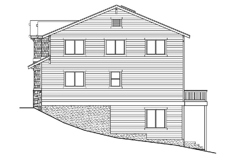 Craftsman House Plan #341-00205 Elevation Photo
