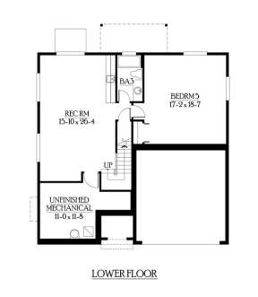 Floorplan 1 for House Plan #341-00205