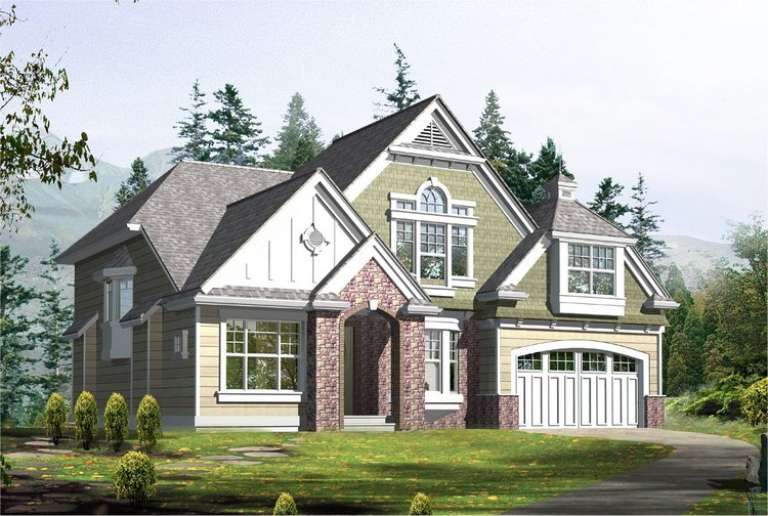 House Plan House Plan #6081 Front Elevation