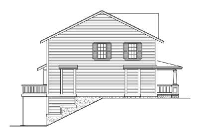 Craftsman House Plan #341-00208 Elevation Photo