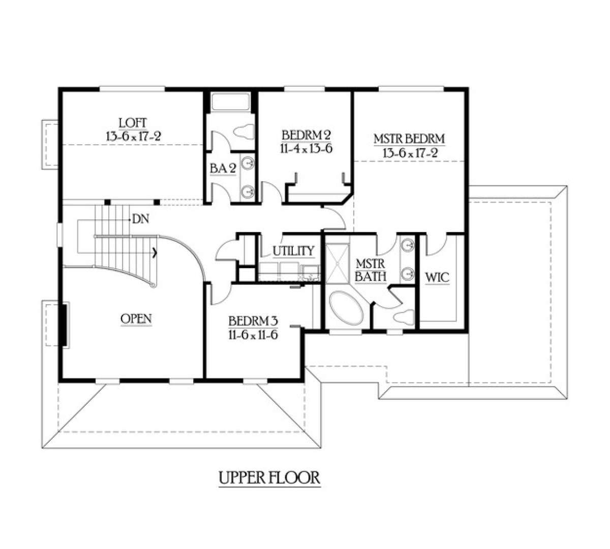 Floorplan 3 for House Plan #341-00208
