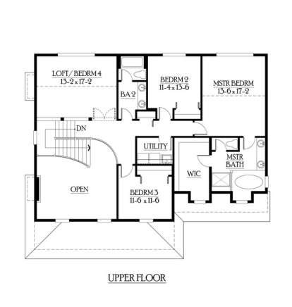 Floorplan 3 for House Plan #341-00209