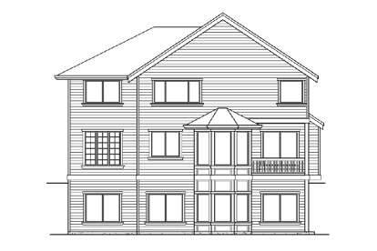Northwest House Plan #341-00210 Elevation Photo