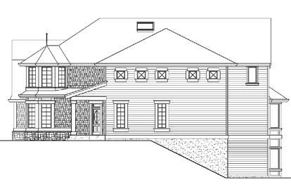 Northwest House Plan #341-00210 Elevation Photo