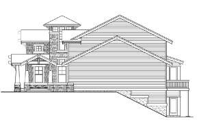 Mountain House Plan #341-00213 Elevation Photo