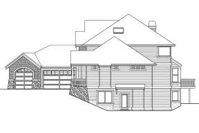Craftsman House Plan #341-00215 Elevation Photo